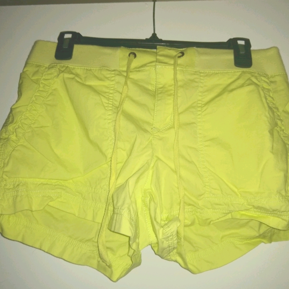 Yellow Summer Shorts